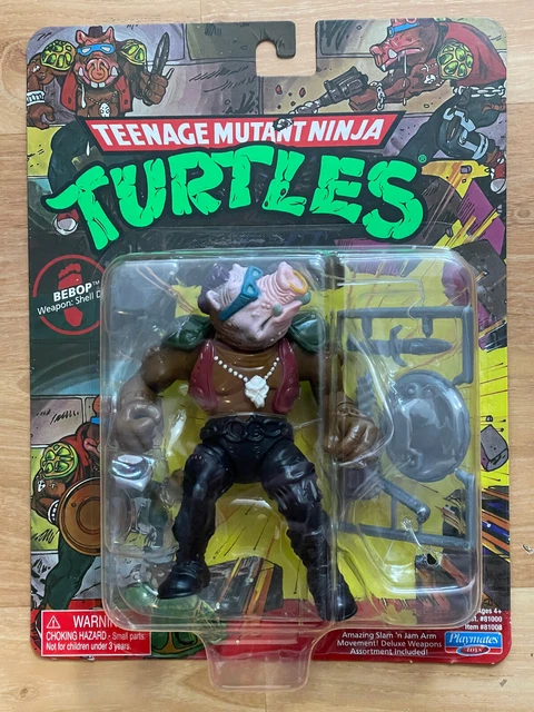 Teenage Mutant Ninja Turtles 4" Action Figures Bebp/Rocksteady,Leo,Raph,Mike/Don