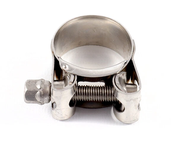 Mikalor morsetti di scarico 31-34 mm tutti acciaio inox inc bullone
