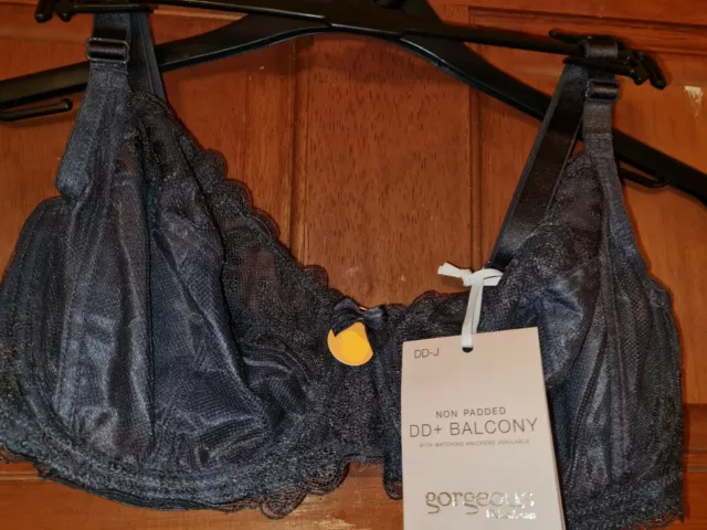 DEBENHAMS 'GORGEOUS' COLLECTION 'Katie' Embroidered Lace Balcony Bra Size  32F £8.99 - PicClick UK