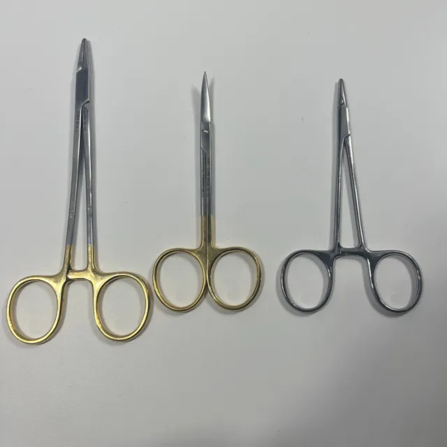 Lot Of 3 Jarit Scissors (121-130, 101-301, 120-118)