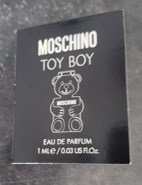 Echantillon tigette - perfume sample  - Toy Boy de Moschino