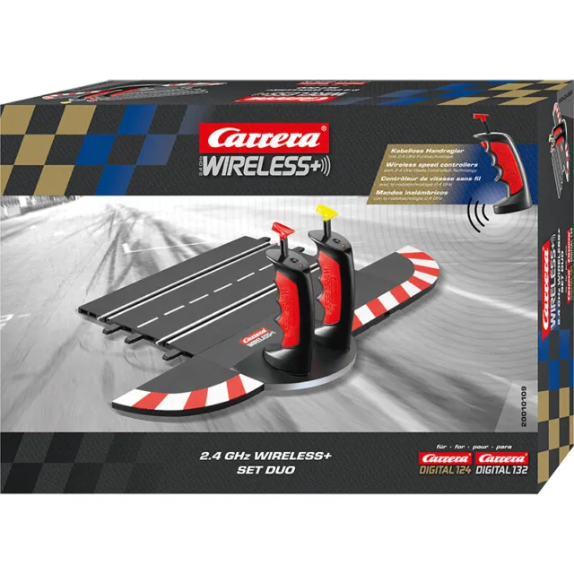 Carrera Wireless Set Duo Digital 132 2,4GHz Wireless+ 10109 Handregler Kabellos