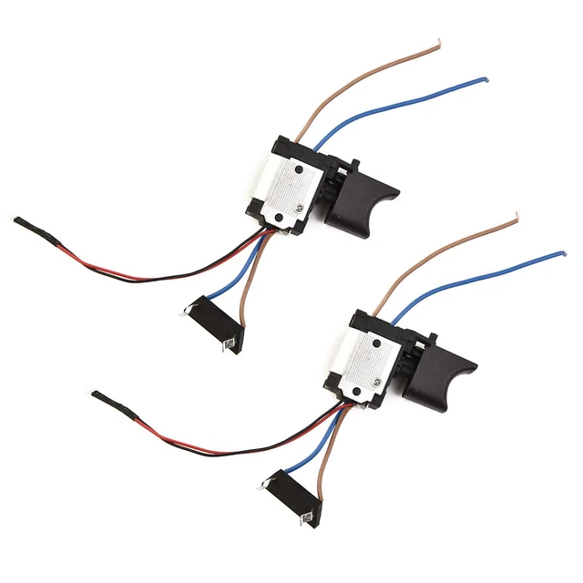 Interruttori A Pulsante KEDU HY15DB - 2 Pezzi - 15A/250V - Con Blocco