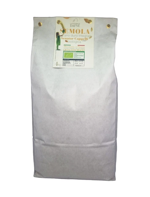 Semola Integrale Bio Cappelli Macinato A Pietra Pack 1 Confda 4Kg