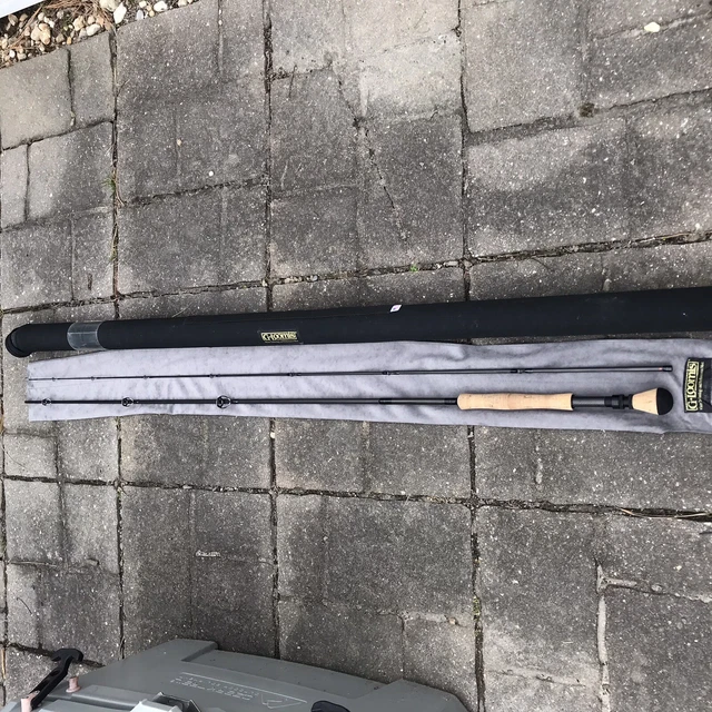 GLOOMIS FLY ROD GLX FR 10812 Original 2 Piece 9' Rod 12 Line Sock