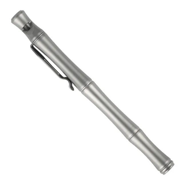 Your Go To Outdoor Writing and Whistling Tool The Titanium Alloy Ballpoint Pen