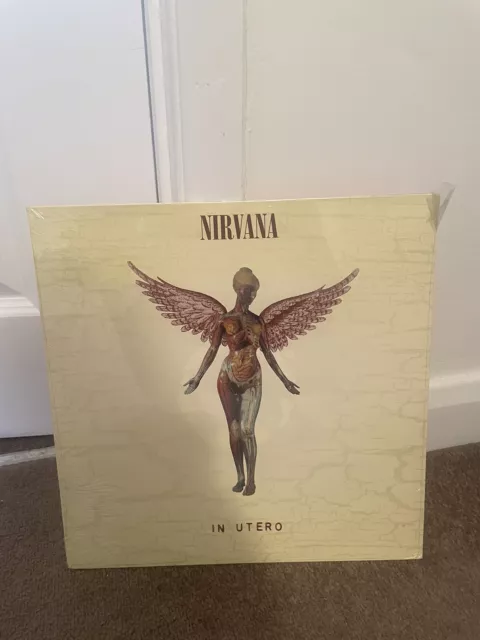 Nirvana In Utero Sealed New Vinyl Lp Album Gef 24536 Europe 1St Press 1993