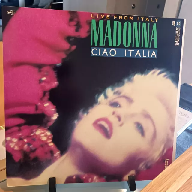 Madonna - Ciao Italia - 12" Laser Disc
