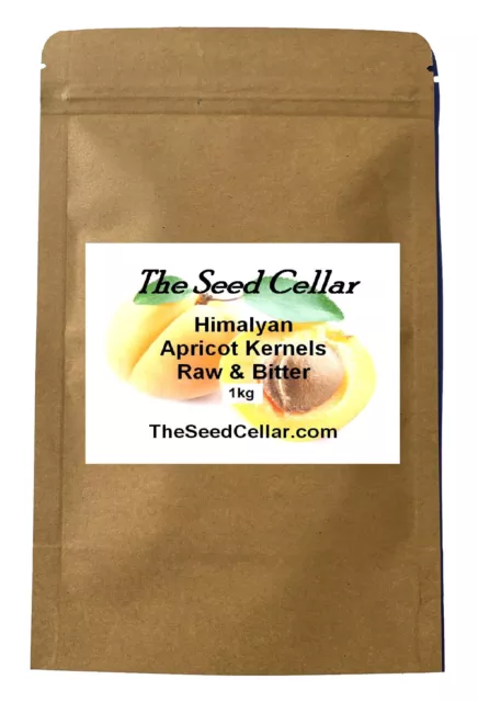 Apricot Kernels - Seeds 1kg - Raw & Natural - Free UK Mainland Shipping