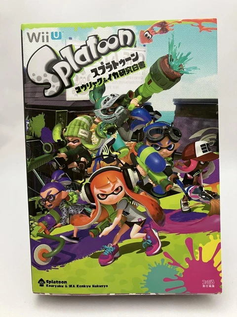 Splatoon Text Guide GUIDEBOOK STRATEGY GUIDE Splatoon Koryaku Squid Research White Paper £ ...