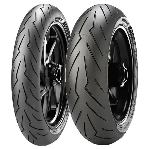Tyre Set Pirelli 120/65Zr17 (56W) + 240/45Zr17 (82W) Diablo Rosso Iii 3
