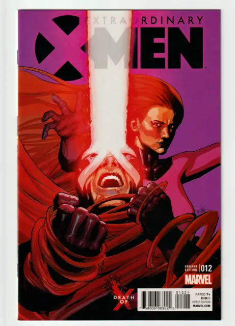 EXTRAORDINARY X-MEN # 12 Marvel Comic (Sept 2016) NM DEATH OF X VARIANT EDITION