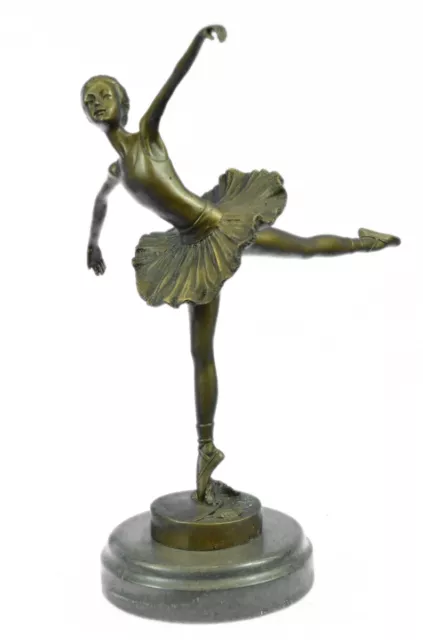 Bailarina Bronce Estatua Figura Escultura Bailarina Caliente Reparto Figura