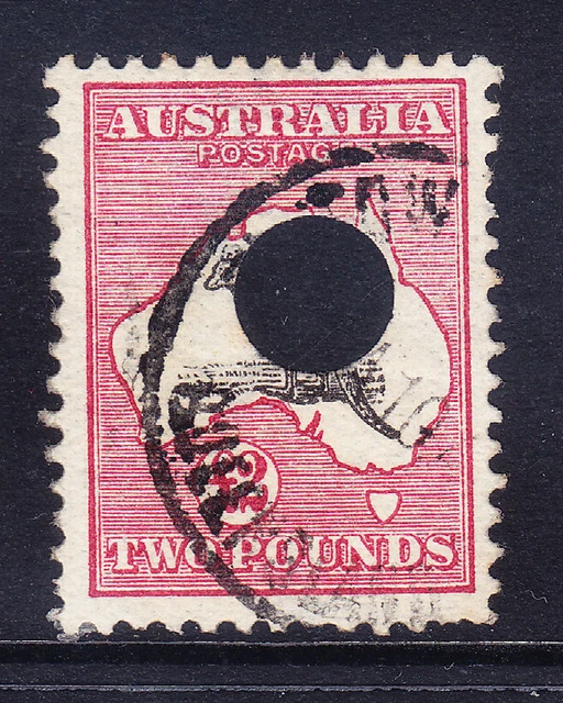 Timbre Australie 1913-27 - Sélection D'émissions Kangourou - Oblitérés (CDS) - Qualité Fine