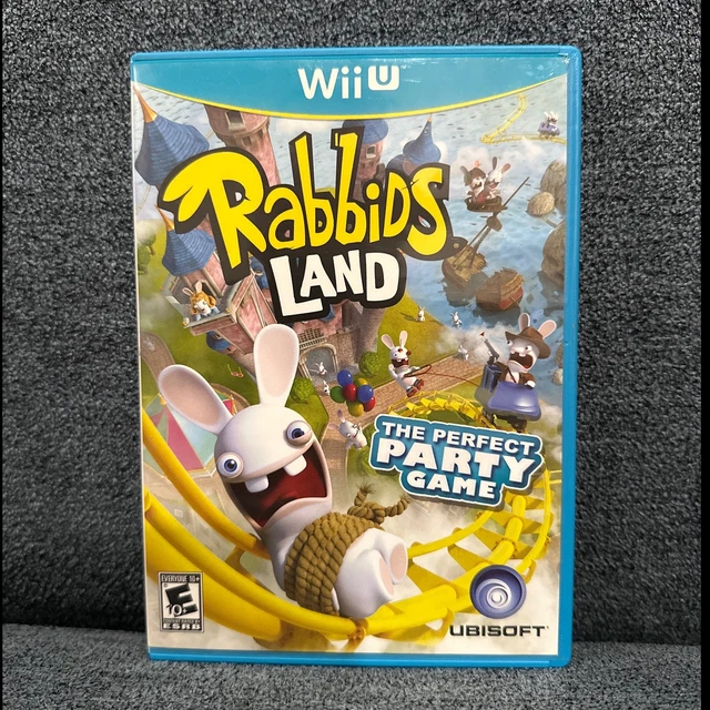 Netindo Rabbid RABBIDS LAND - Nintendo Wii U - CIB - Tested £13.37 - PicClick UK