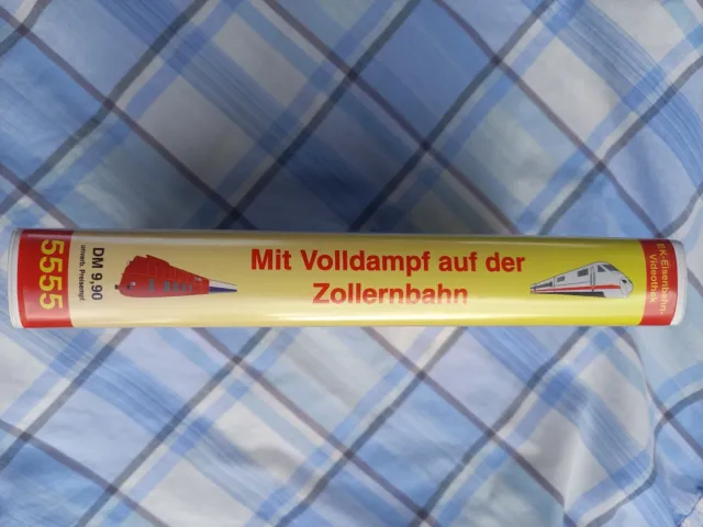 EK - Verlag, Mit Volldampf auf der Z., VHS Video Nr.5555, sehr gut erhalten !!! 3