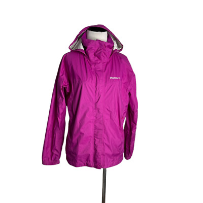Marmot Girls Large Purple Jacket Windbreaker Hooded