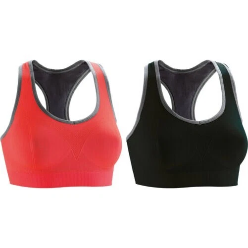Donna Spiro Fitness Cool Compressione SPORTS Reggiseno