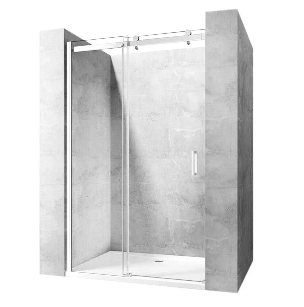 Porte De Douche Coulissante Nixon 100-150 Cm X 190Cm Droit/Gauche Verre 8Mm Rea