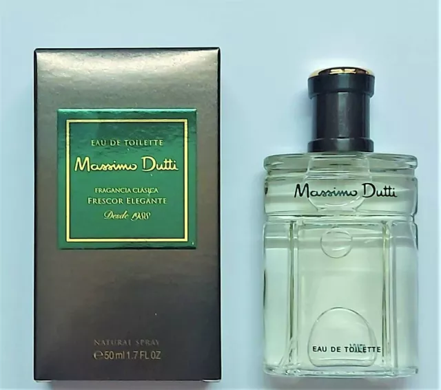 Massimo Dutti Eau Toilette For Men  50 Ml Con Vaporizador Dificil De Conseguir