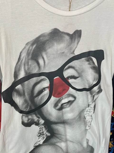 Marilyn Monroe Red Nose Day t-shirt by Stella Mccartney- size S