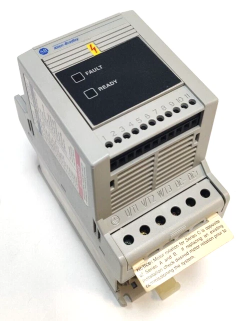 Allen-Bradley 160-BA01NPS1 Series C FRN 7.06 Variable Speed Drive 380-460 VAC