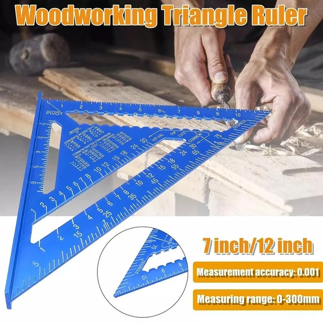 Metrico Triangle Ruler 1.5cm ad Angolo Trascrittore Protractor-Measuring Tool