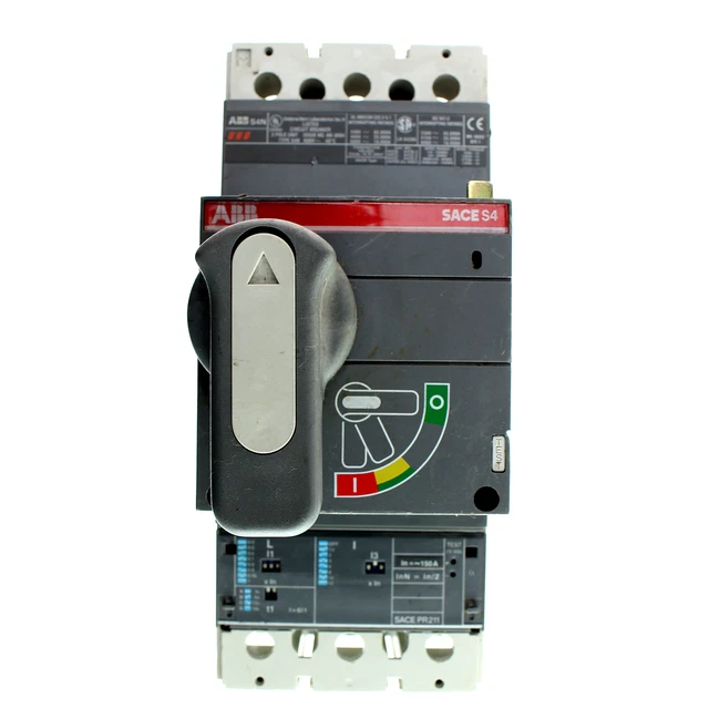 Abb Sacepr211 Sace S4N Circuit Breaker, 150A, 600V, Instant Trip