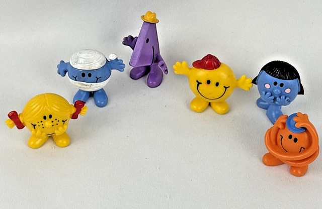 Lot De 15 Figurines Monsieur Madame – McDonald's McDo – Collection Mr Men Little Miss