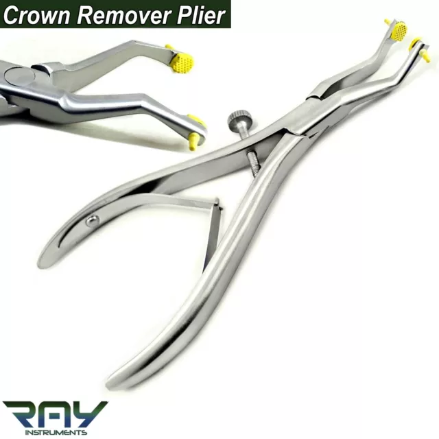 Orthodontic Gripper Temporary Crown Removing Plier Surgical Tooth Forceps Dental