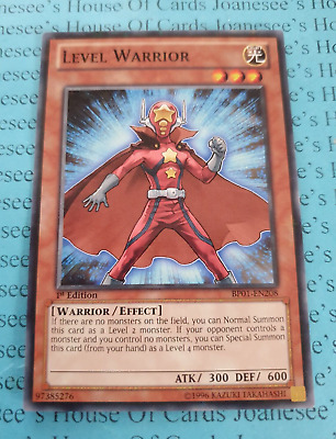 Level Warrior BP01-EN208 Starfoil Rare Yu-Gi-Oh Card 1st Edition New