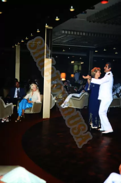 Vtg 1975 Slide Captains Dance on Cruise Ship X5L183