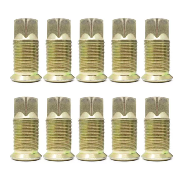 Ten M-130 RH Stud-Piloted Budd Wheel Inner Cap Nuts