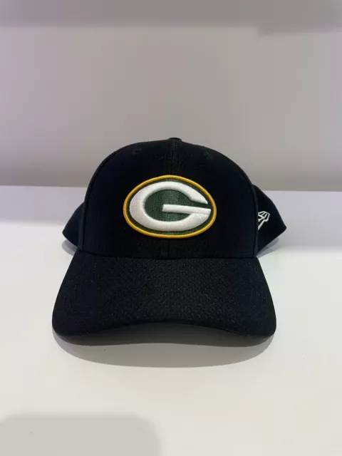 Green Bay Packers NFL 9FORTY A-FRAME Black  Official Logo Snapback