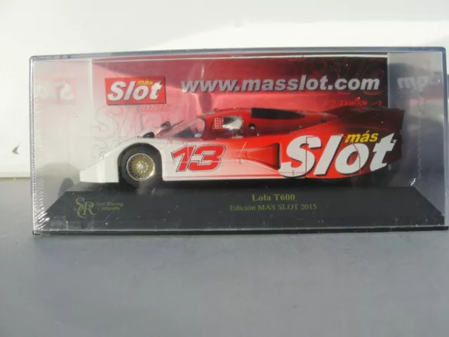 Src Lola T600 'Mas Slot 2015'  #13  017 02  1:32 Slot New Old Stock Boxed Le