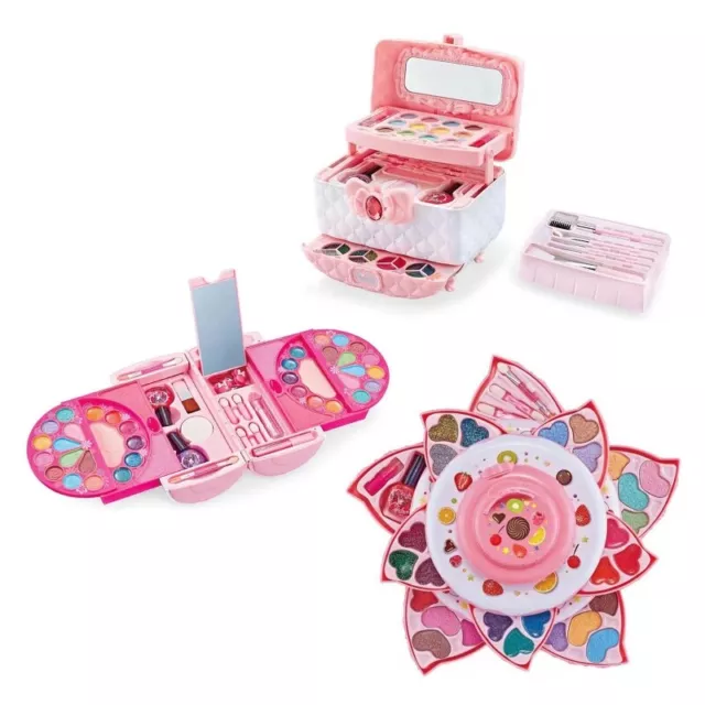 Miniature Compact for Case Role for Play Make Up Toy Teenager Girls Cosmetic Bea