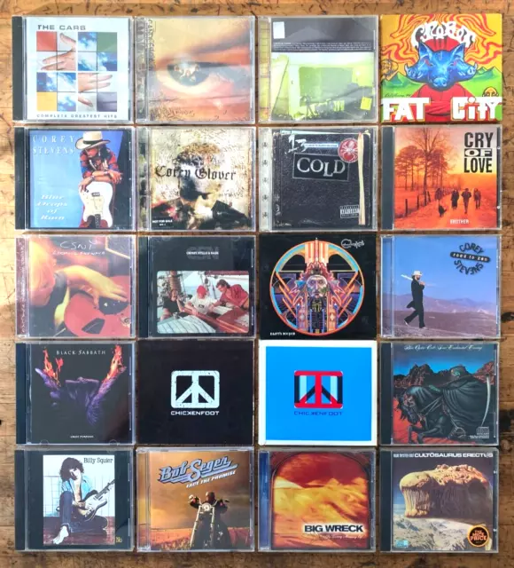 250 Rock/Metal CDs - Alice In Chains, Def Leppard, Iron Maiden, Megadeth, Ozzy 3