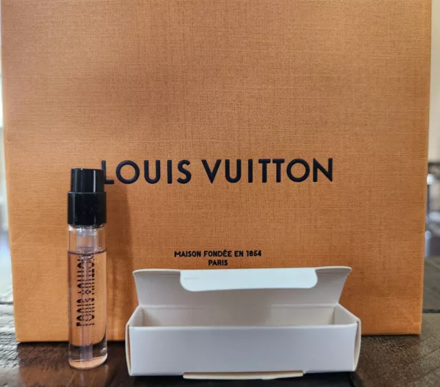 Nuit De Feu by Louis Vuitton Eau De Parfum Vial 0.06oz/2ml Spray New With  Box
