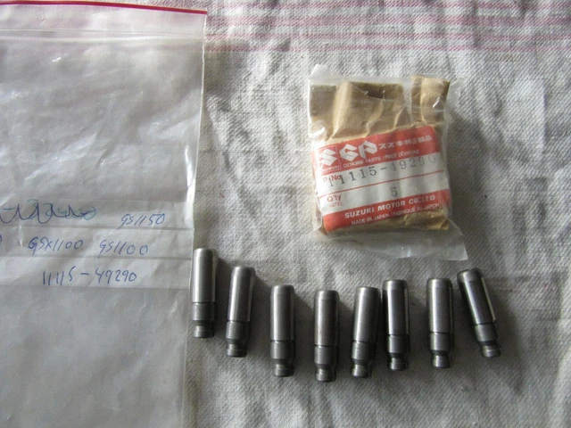 1980-87 Suzuki gsx1100 gs1100 gs750 gs1150 Intake & Exhaust Valve Guide set of 8