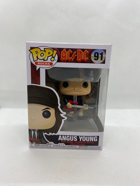 Funko Pop Rocks ACDC Angus Young 91 Sammlerstück neu & ovp