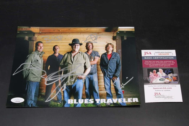 Blues Traveler Signed 8x10 Photo John Popper Autograph JSA COA D8607