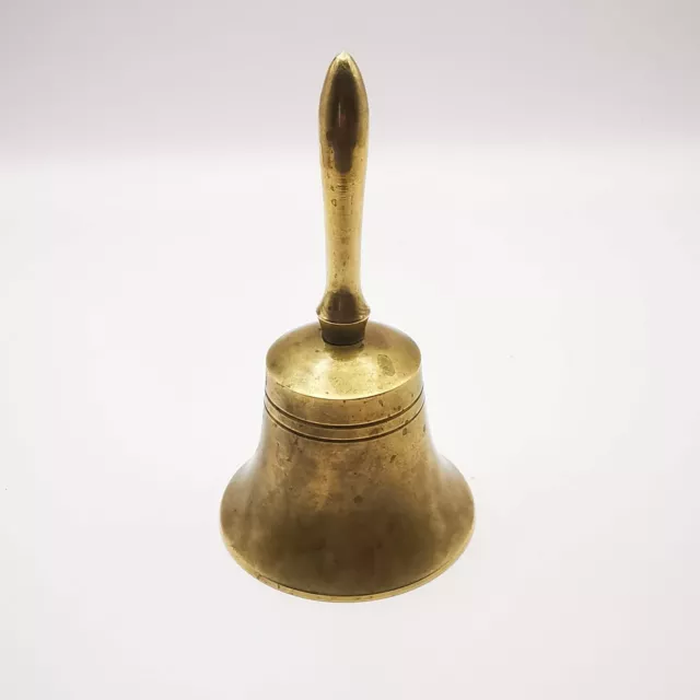 Bell Antique Bronze Vintage Old Solid Art Very Europe 70s   Handmade Beautiful