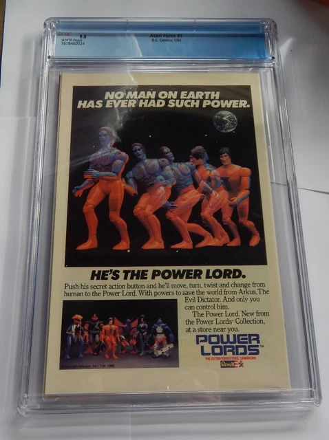 Atari Force #1 CGC 9.8 DC Comics comic book Gerry Conway Jose Louis Garcia Lopez 2