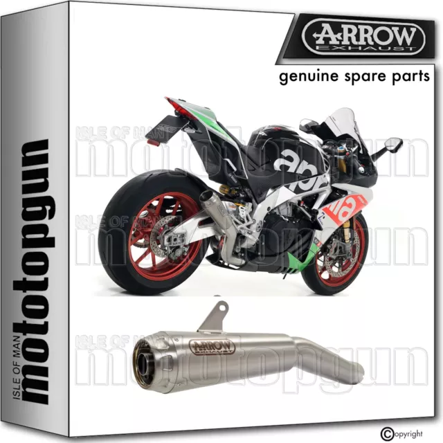 Arrow Rc Exhaust Pro-Race Nichrom Aprilia Rsv-4 Rsv4 Rr 17/18