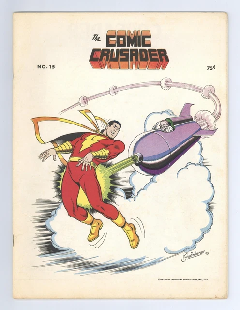 Comic Crusader fanzine #15 VG/FN 5.0 1973