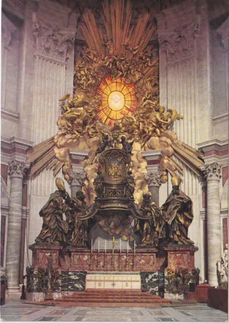 Alte Postkarte - Citta' del Vaticano - Basilica di S. Pietro - La Gloria