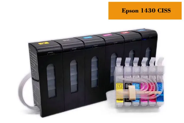 Empty CISS for Epson T50, 1410, Artisan 1430 Suitable for 81N, 82N Ink System