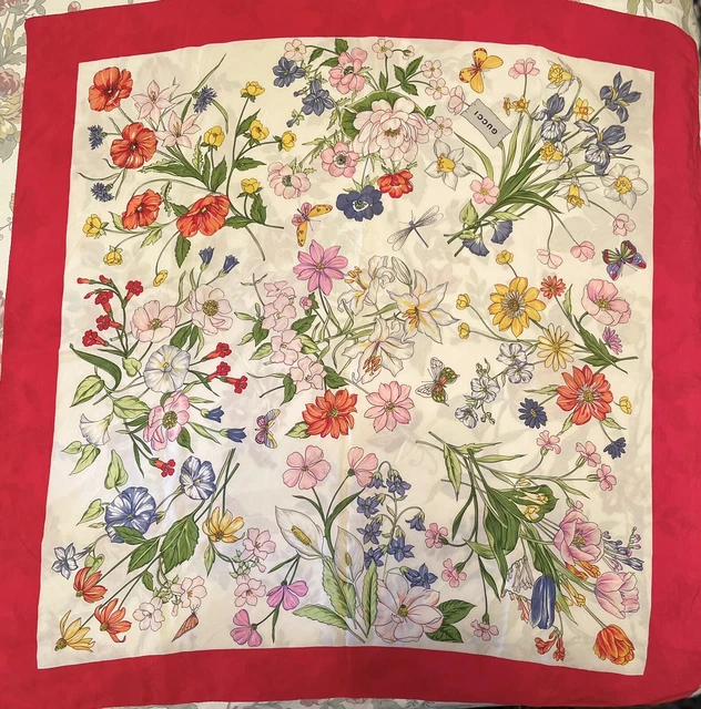 foulard Gucci a fiori