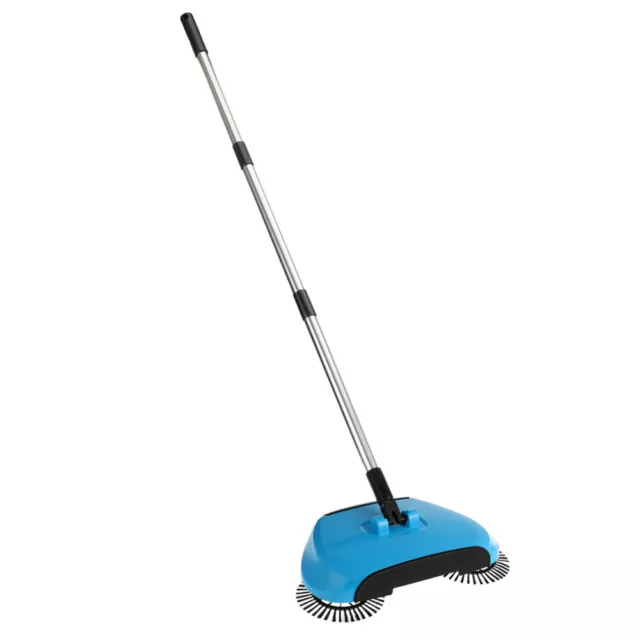 BESTOMZ 1 PIEZA Multifunción 3 en 1 Limpieza Hogar Lazy Hand Push Sweeper Escoba