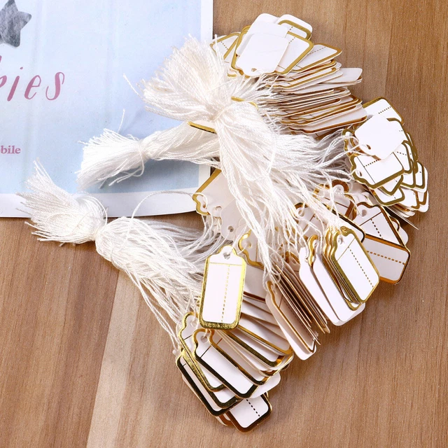 500 Pcs Étiquette De Prix Des Boucles D'oreilles Étiquettes Pour Vêtements